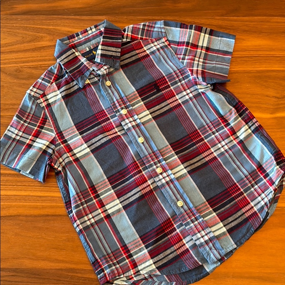 Ralph Lauren Boys Short Sleeve Shirt